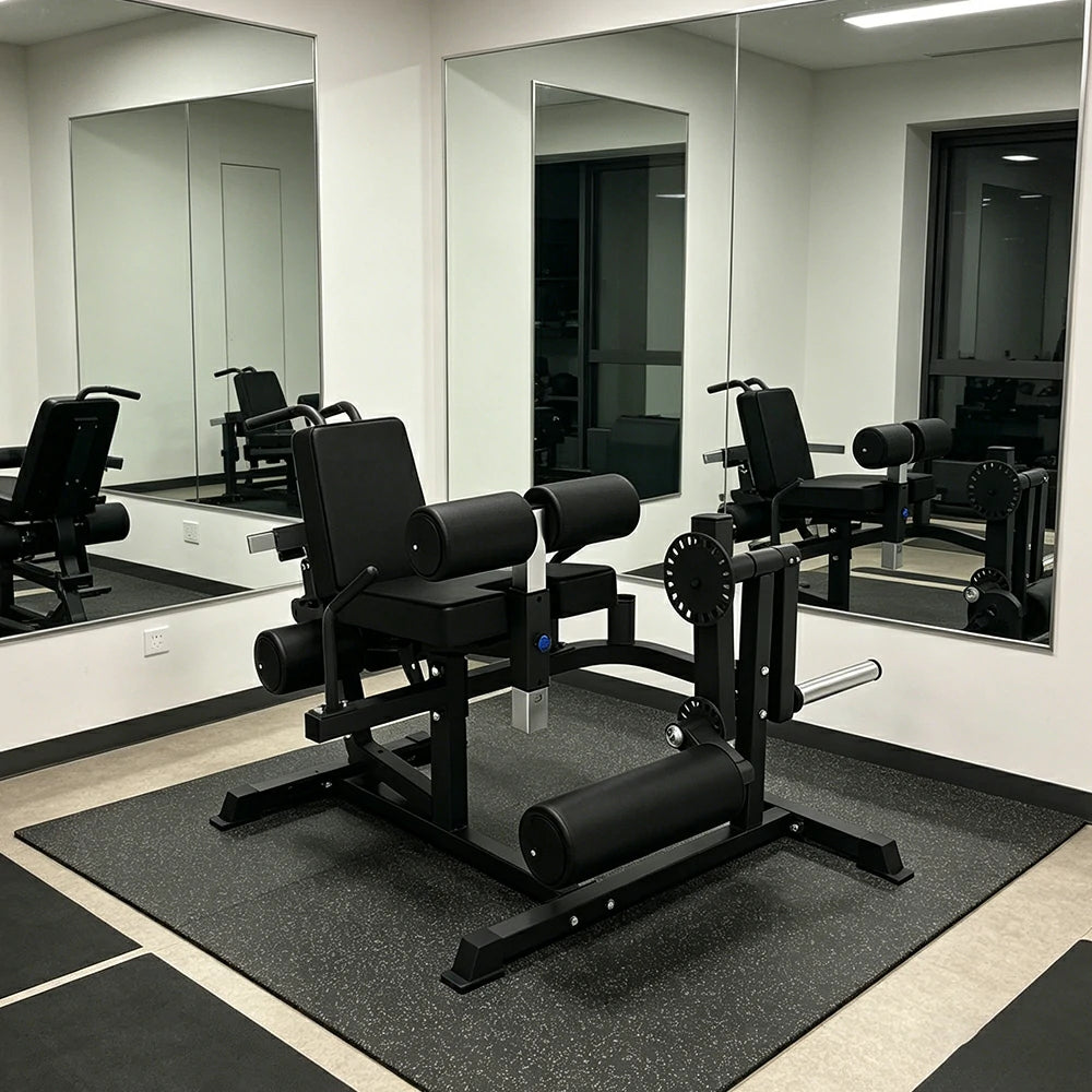 FITPRO 6-in-1 Lower Body & Core Trainer 360-degree Adjustable Heavy-Duty Steel Home Gym Small Spaces