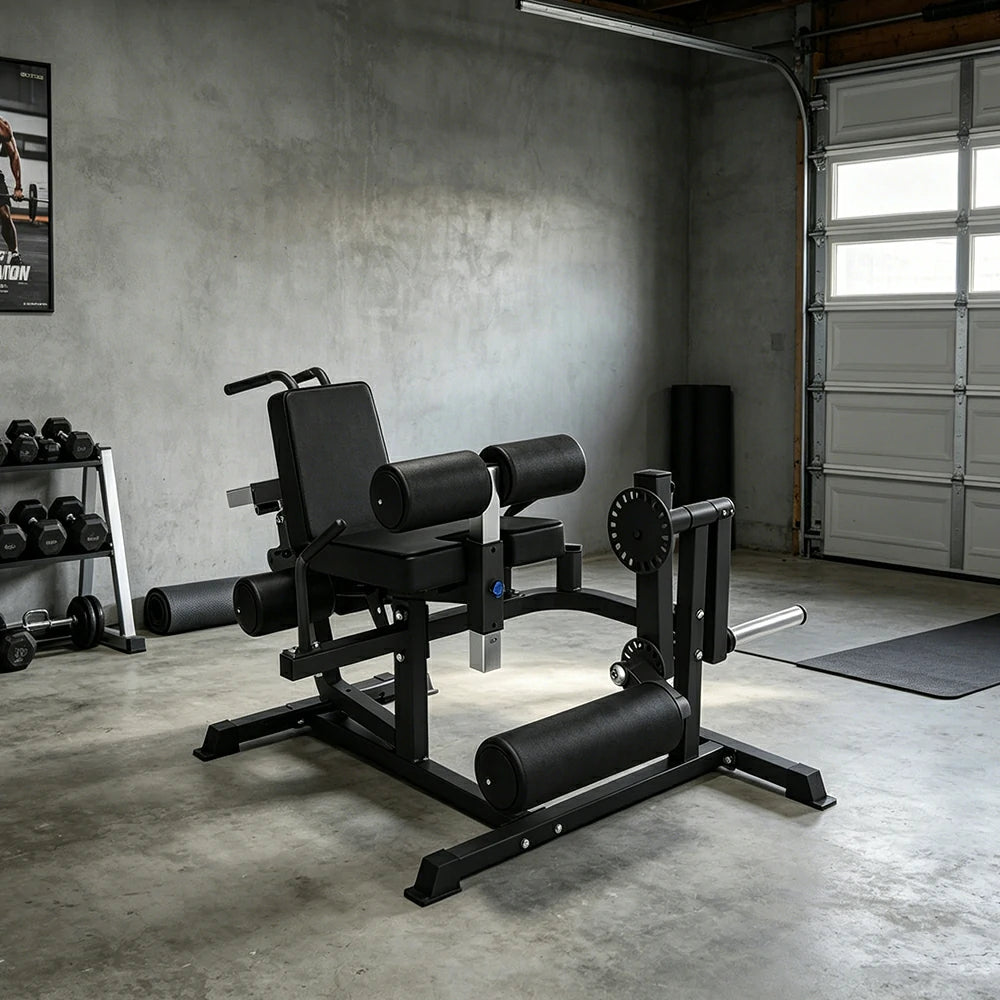FITPRO 6-in-1 Lower Body & Core Trainer 360-degree Adjustable Heavy-Duty Steel Home Gym Small Spaces