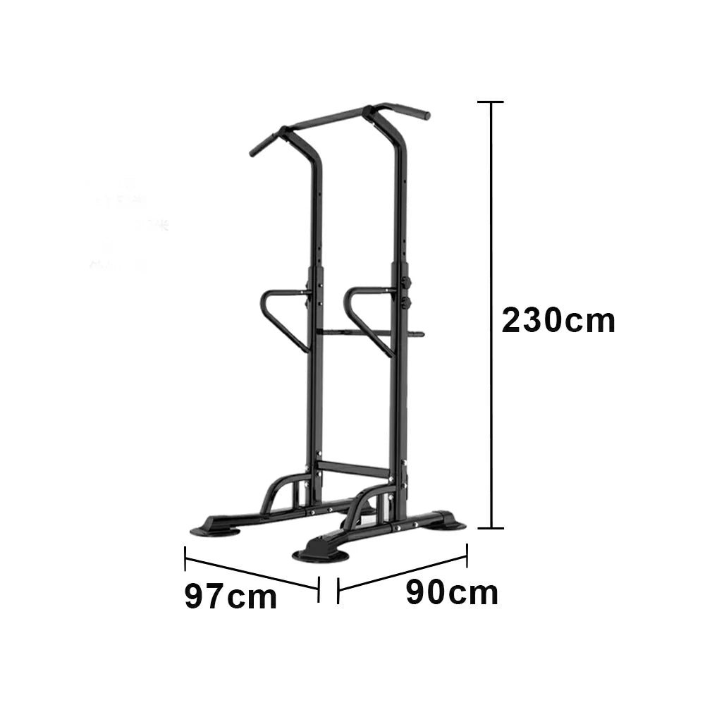 FITPRO Power Tower Multi-Function Training Adjustable Height 230cm Home Gym Station for Full Body Workout