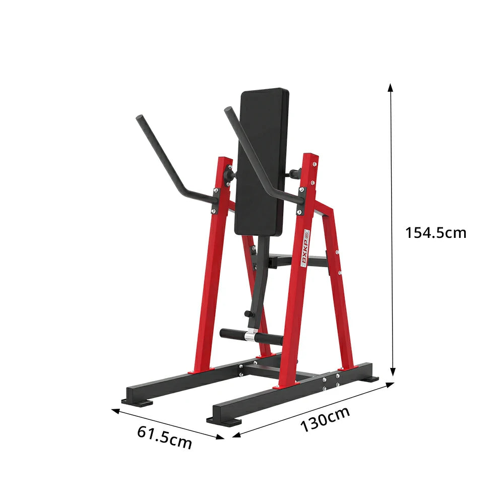 FITPRO Stainless Steel Ab Trainer Adjustable Multi-Level Core & Abs Strength Home Gym Bedroom Balcony - Red