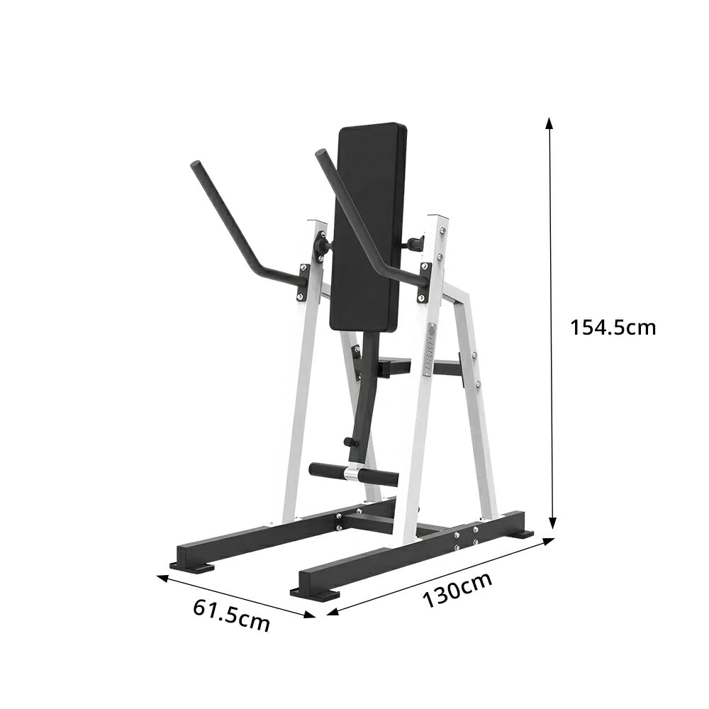 FITPRO Stainless Steel Ab Trainer Adjustable Multi-Level Core & Abs Strength Home Gym Bedroom Balcony - White