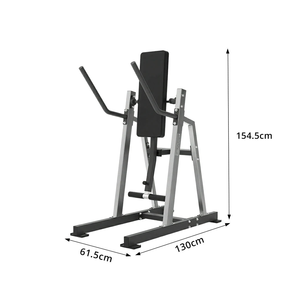 FITPRO Stainless Steel Ab Trainer Adjustable Multi-Level Core & Abs Strength Home Gym Bedroom Balcony - Silver