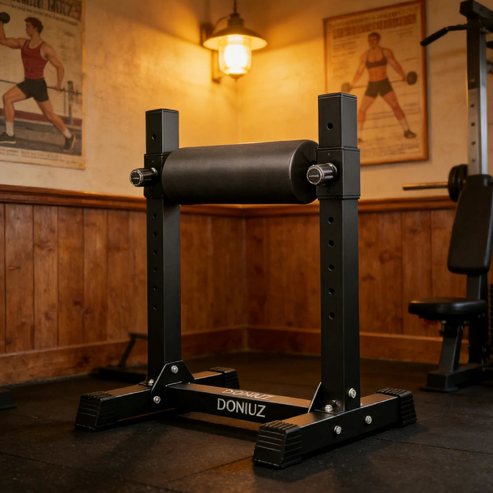 FITPRO Multifunctional Dip Bar Station Adjustable Parallel Bars with Back Support Heavy Duty Steel Frame for Home Gym Strength Training