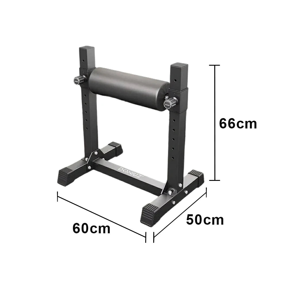 FITPRO Multifunctional Dip Bar Station Adjustable Parallel Bars with Back Support Heavy Duty Steel Frame for Home Gym Strength Training