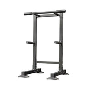 FITPRO Pull Up Bar Station Heavy Duty Steel Frame Wide Base Anti-Slip Design Multi-Function Strength Training Home Gym - Black