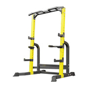FITPRO Multifunctional Power Tower H-Shape Base Heavy Duty Steel Frame Adjustable Pull Up Dip Station Home Gym Training