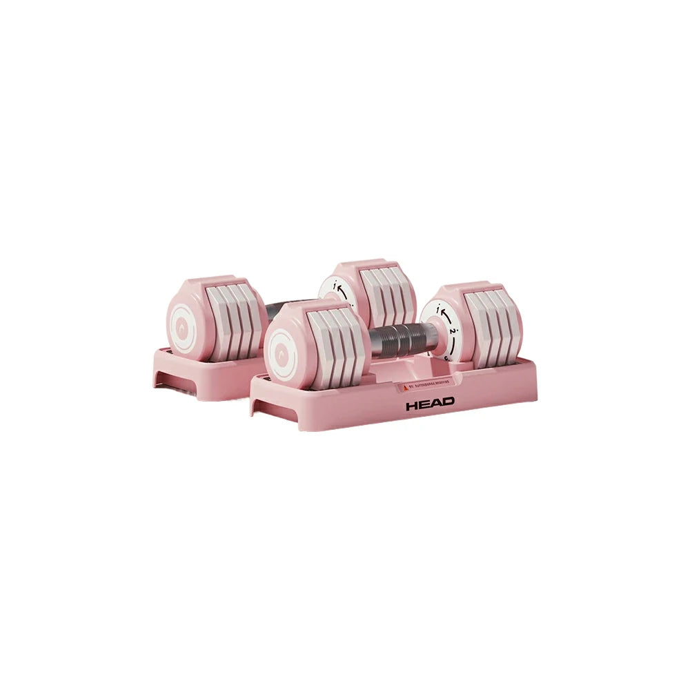 FITPRO Smart Adjustable Dumbbell with Rotary Quick Adjustment and Dual Safety Lock for Home Strength Training