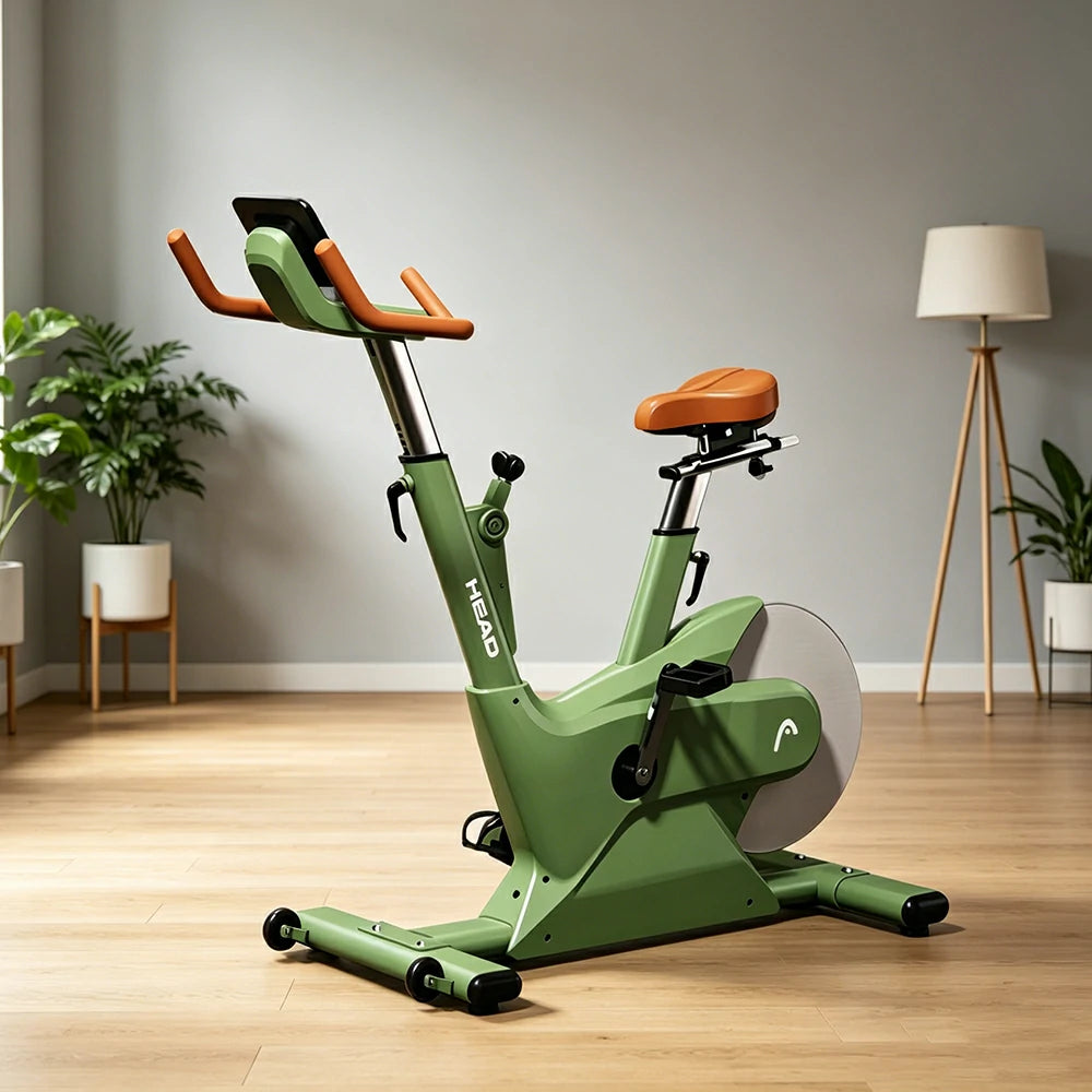 FITPRO Smart Exercise Bike with Electromagnetic Resistance and Self-Powered Silent Riding for Home Advanced Training