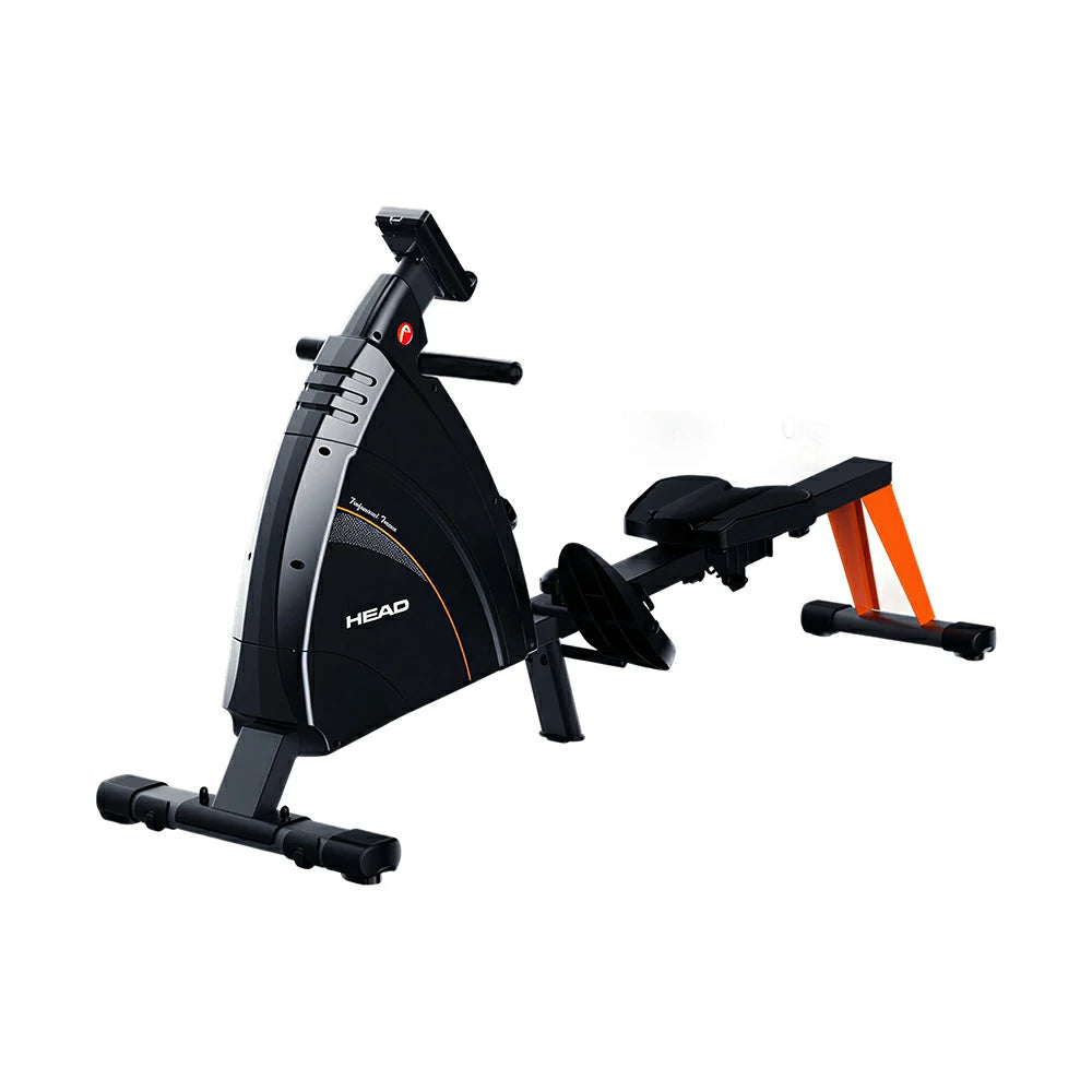FITPRO Foldable Magnetic Rowing Machine with Bluetooth, IPAD Holder and Ready-to-Use Design for Home Full-Body Fat-Burning Training