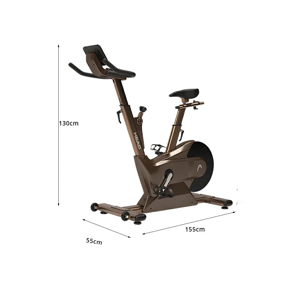 FITPRO Light Commercial Exercise Bike with 32-Level Magnetic Resistance and Self-Powered Silent Riding for Home Advanced Training