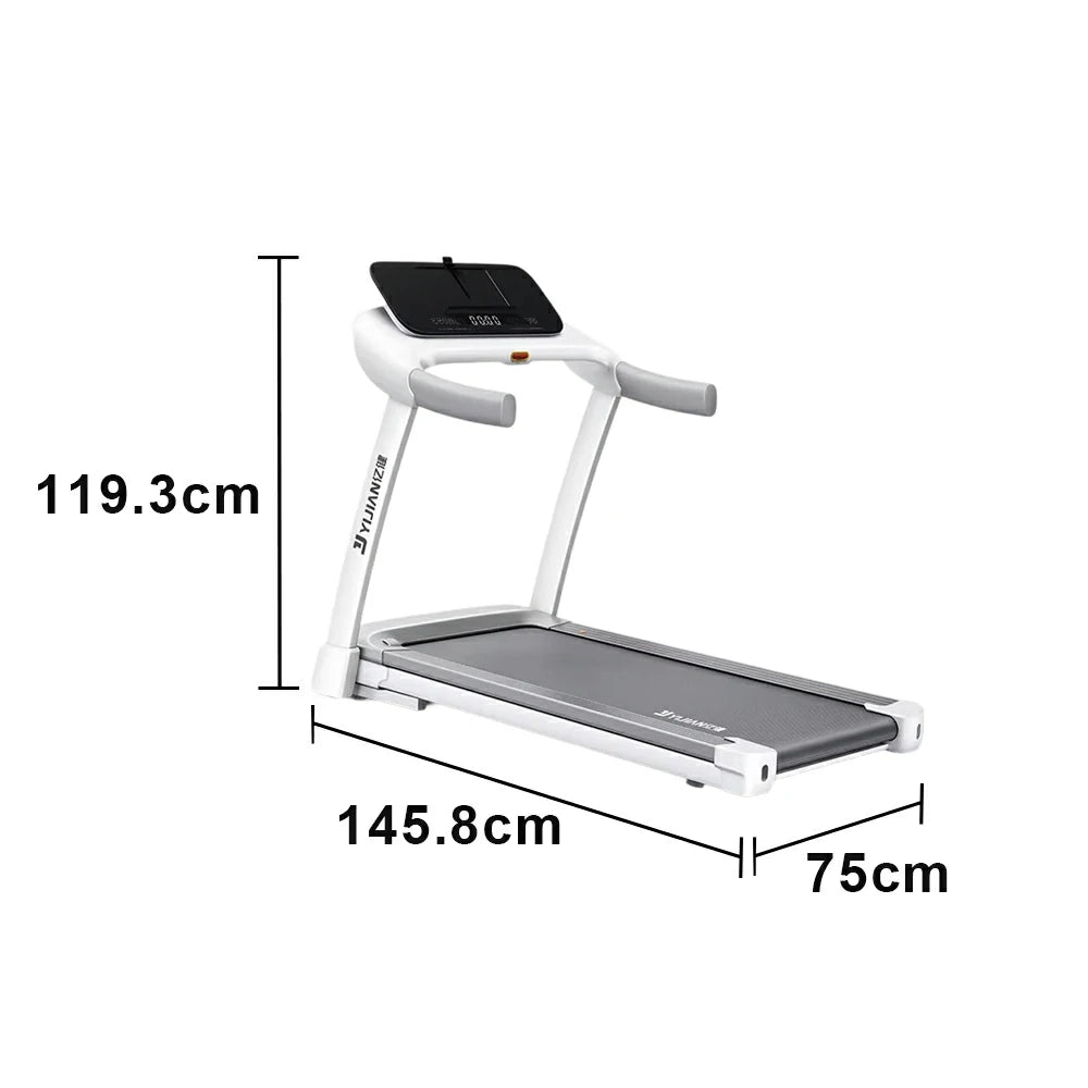 FITPRO Smart Treadmill with Smart Speed Control, Multi-Level Incline and Foldable Design for Home Cardio Training