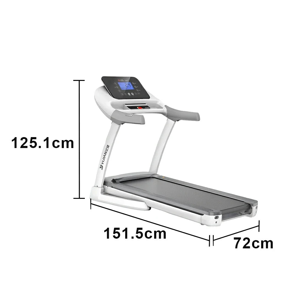 FITPRO Smart Foldable Treadmill with Brushless Motor, AI Shock Absorption and Incline Adjustment for Home Fitness Training