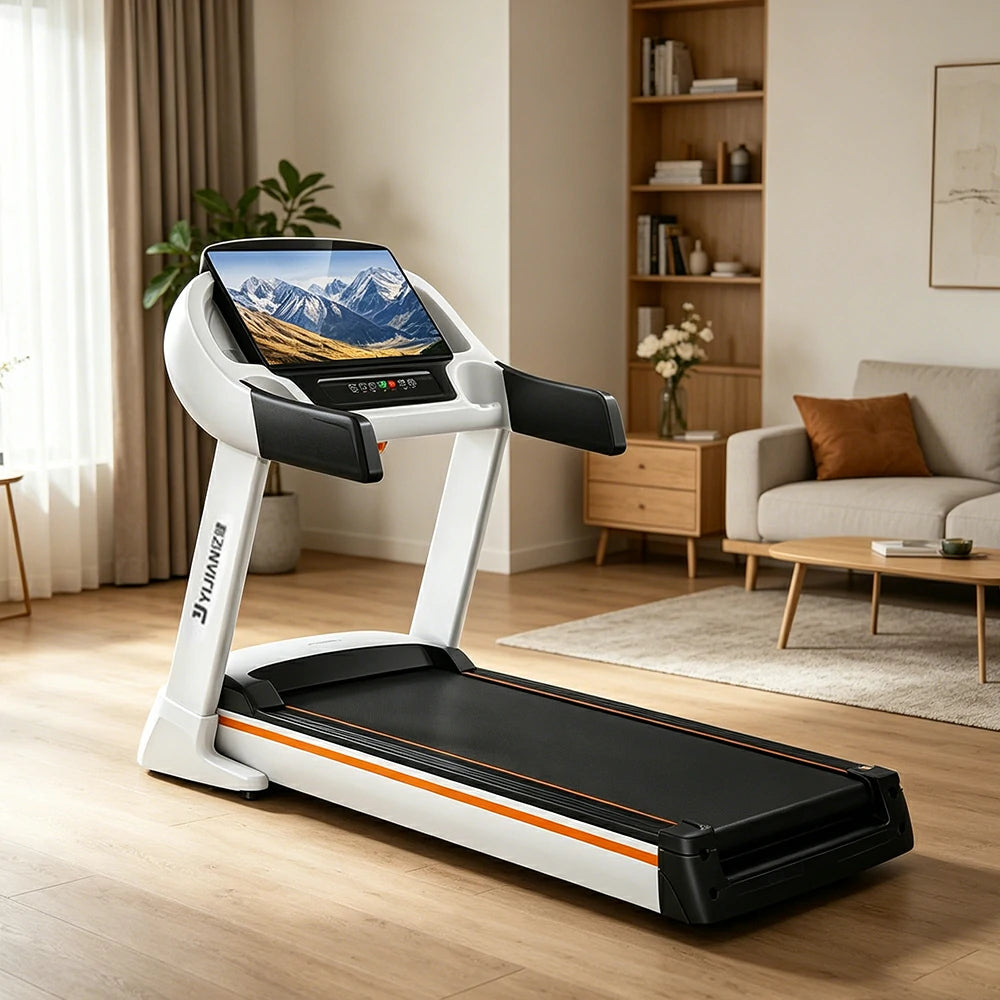 FITPRO High-Performance Smart Treadmill with 4.5HP Peak Power and 20-Level Electric Incline for Home High-Intensity Training