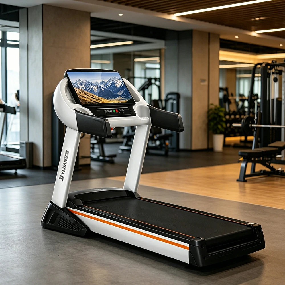 FITPRO High-Performance Smart Treadmill with 4.5HP Peak Power and 20-Level Electric Incline for Home High-Intensity Training