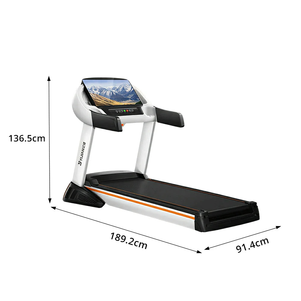FITPRO High-Performance Smart Treadmill with 4.5HP Peak Power and 20-Level Electric Incline for Home High-Intensity Training