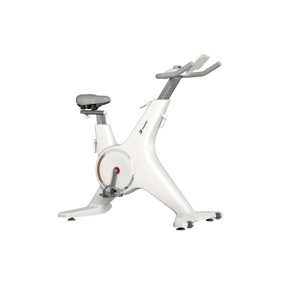 FITPRO Home Exercise Bike with 24-Level Smart Magnetic Resistance and Quiet Riding for Small-Space Cardio Training