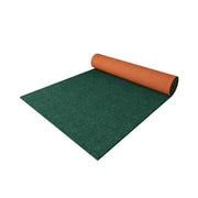 FITPRO Thick Anti-Slip Absorbent Floor Mat 60/100/120cm - Natural Rubber Backing, Sound-Reducing, Waterproof Surface - Green