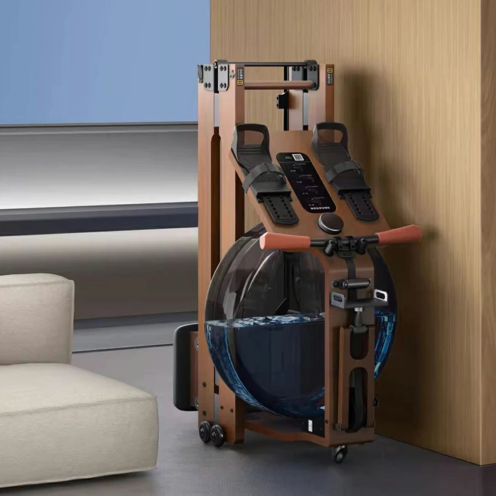 FITPRO Smart Rowing Machine - 32-Level Resistance, Cardio & Strength Training, Compact Foldable Design