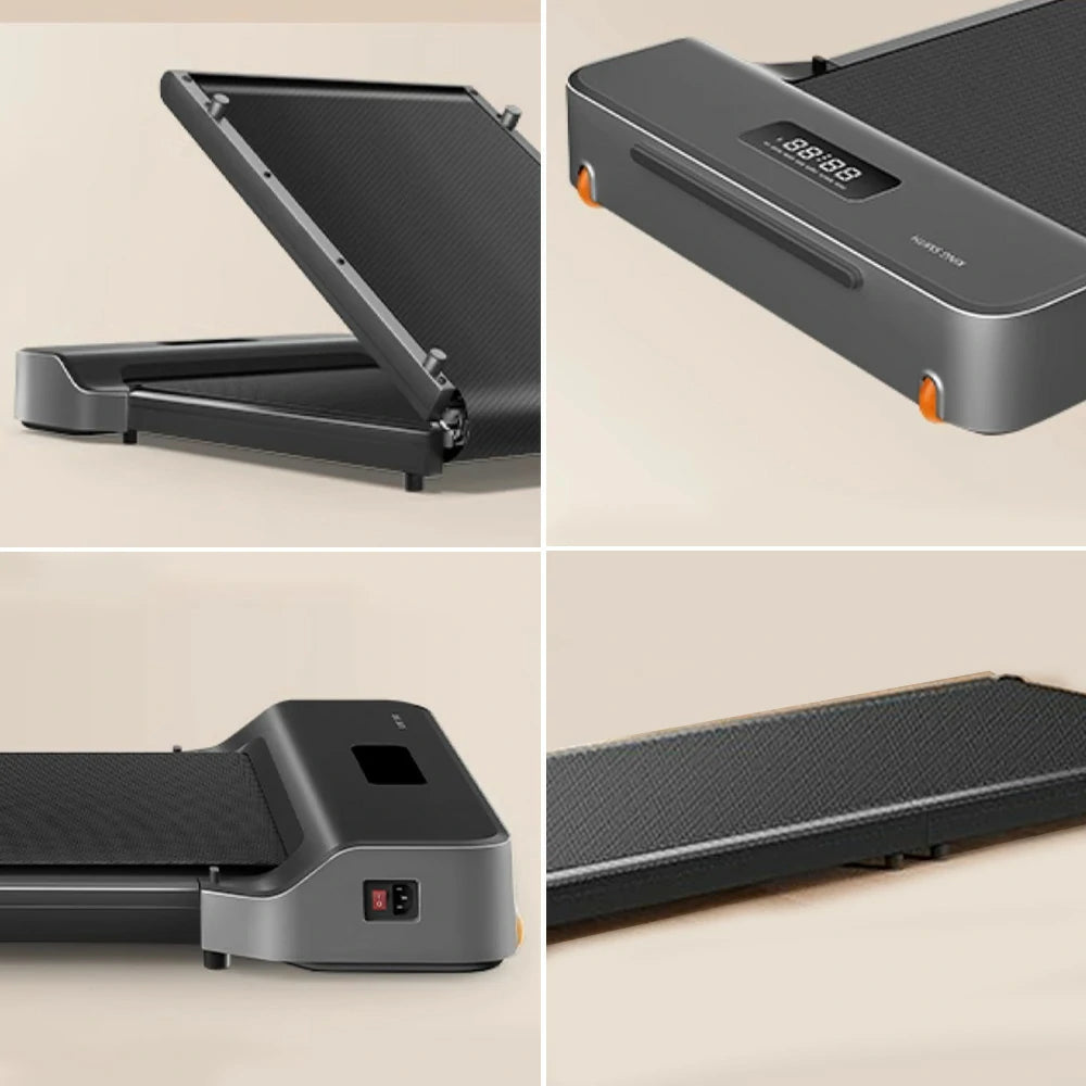 FITPRO Running Treadmill - 180° Foldable Design, Remote Control, Whisper-Quiet Operation, Compact Home Fitness Machine