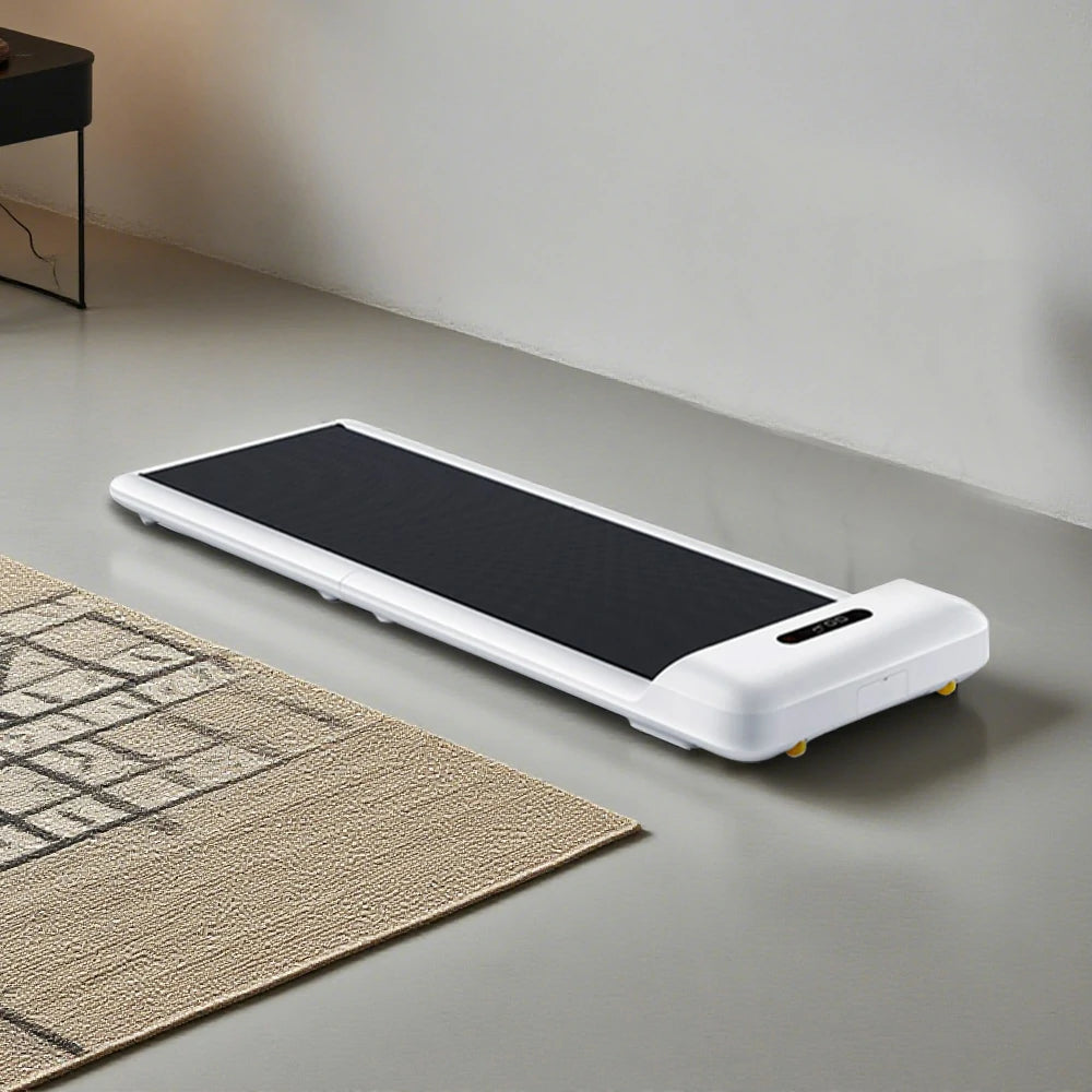 FITPRO Walking Treadmill - Foldable Design, Whisper-Quiet Operation, Sturdy Aluminium Alloy Frame, Compact Home Fitness Machine - White