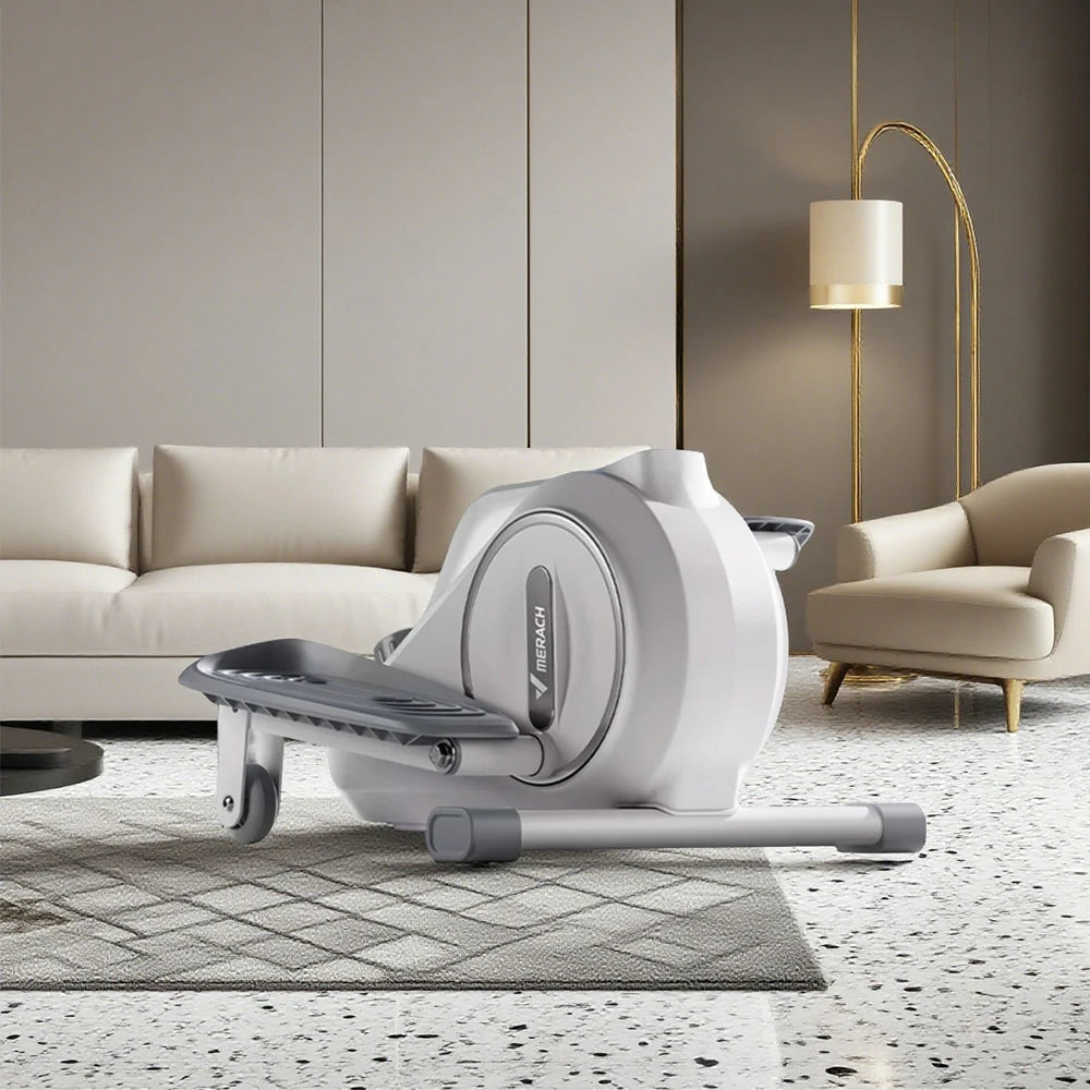 FITPRO Magnetic Elliptical Trainer - 8 Resistance Levels, Silent Flywheel, Compact Home Fitness Machine