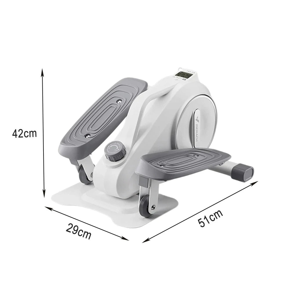 FITPRO Magnetic Elliptical Trainer - 8 Resistance Levels, Silent Flywheel, Compact Home Fitness Machine