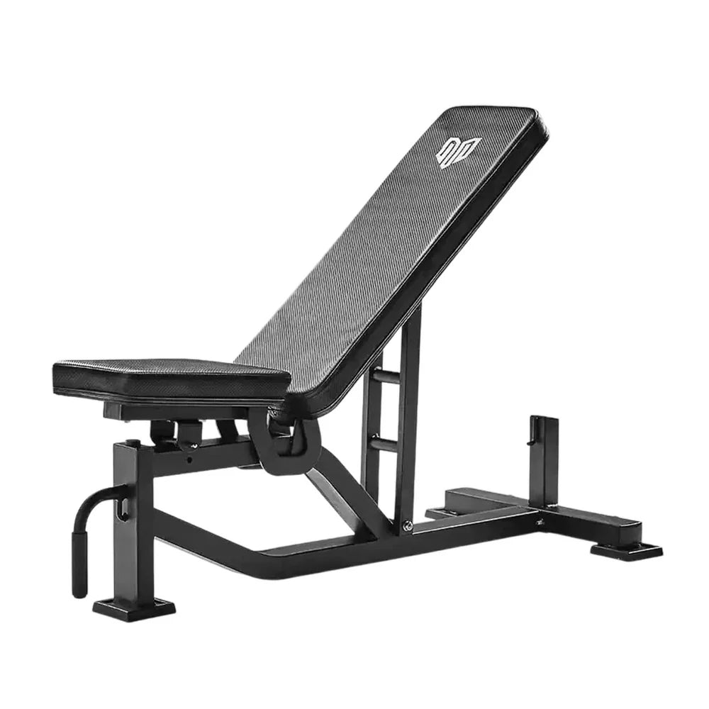 FITPRO Adjustable Weight Bench for Training - 7-Level Height, 300kg Max Load - Black