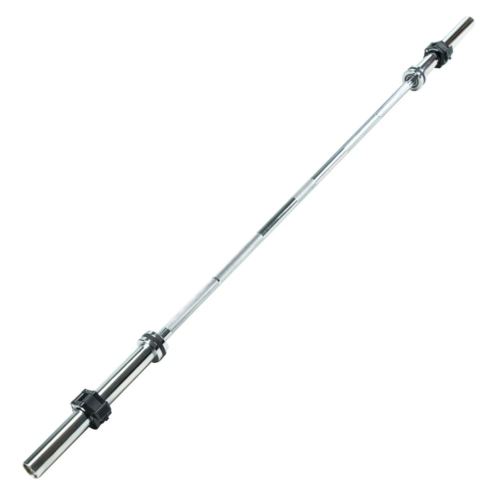 FITPRO 700LB Straight Barbell 1.8M & 2.2M - Chrome Coating, Needle Bearings, Non-Slip Grip, Heavy-Duty Strength Training