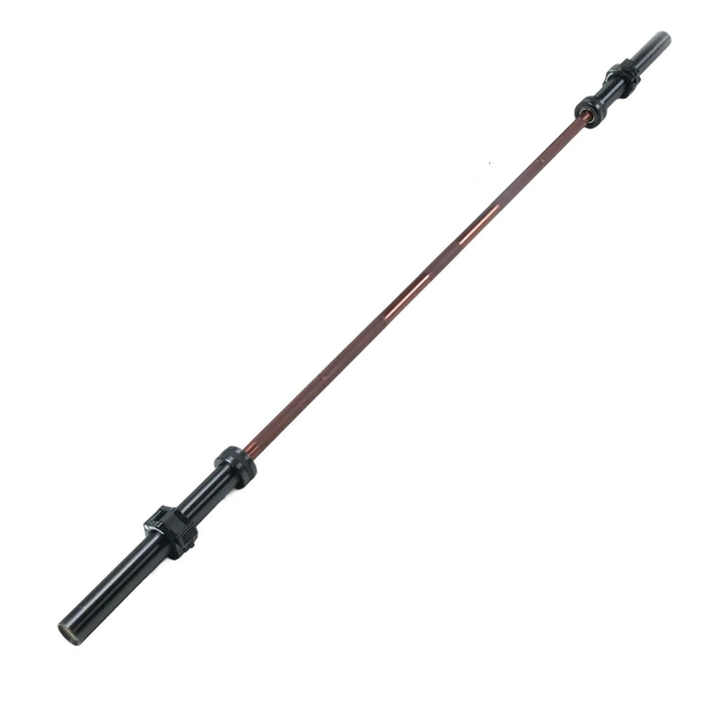 FITPRO 1000LB Straight Barbell 1.8M & 2.2M - Spring Steel, Black Coating, Needle Bearings, Non-Slip Grip, Heavy-Duty Training