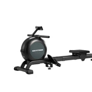 FITPRO Magnetic Rowing Machine - Self-Generating Power, 57kg Resistance, Quiet Design, 150kg Capacity, Steel Frame - Black