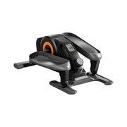 FITPRO Space-Saving Elliptical Trainer - Compact 0.28m² Footprint, Foldable Design, Quiet Low-Impact Exercise at Home - Black