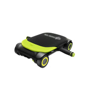 FITPRO Automatic Rebound Ab Roller - 4-Wheel Stable Base, Durable Core Trainer for Home Workouts - Green