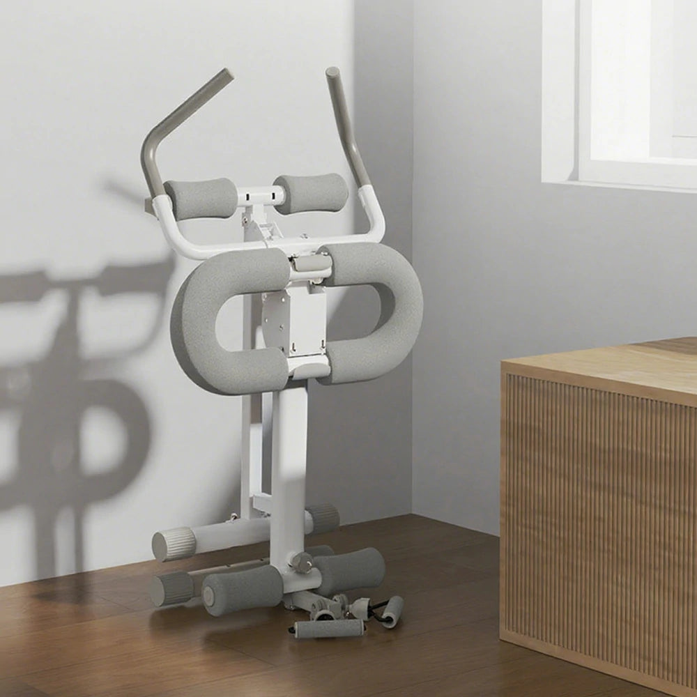 FITPRO Multi-Functional Rowing Machine - Cardio & Strength Trainer, Dual-Direction Pulley, Roman Chair, Leg Press, Foldable Storage