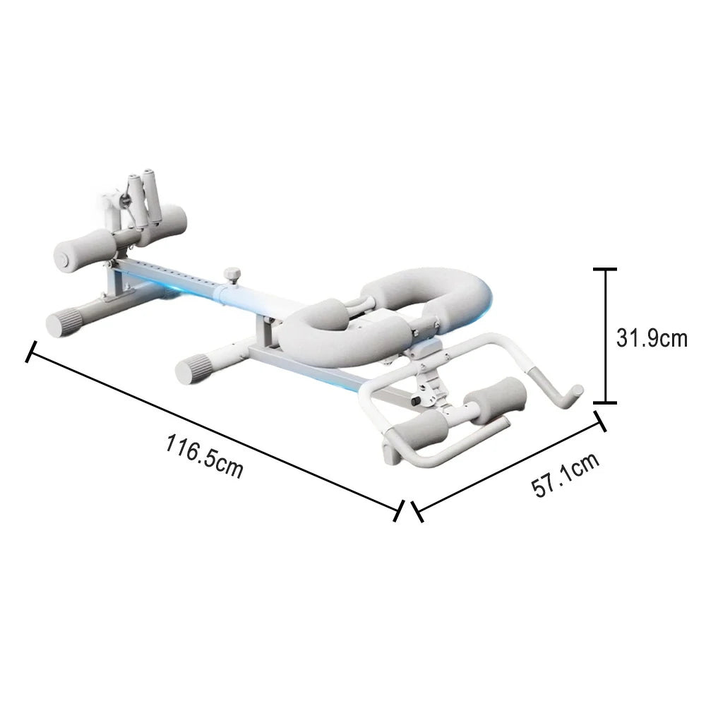 FITPRO Multi-Functional Rowing Machine - Cardio & Strength Trainer, Dual-Direction Pulley, Roman Chair, Leg Press, Foldable Storage