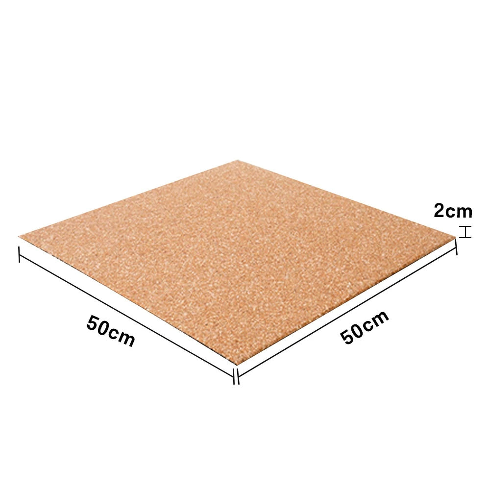 FITPRO Single Piece Interlocking Gym Floor Thickness 2cm Mat Anti-Slip Durable Rubber Tile Eco-Friendly High-Resilience Design - Brown