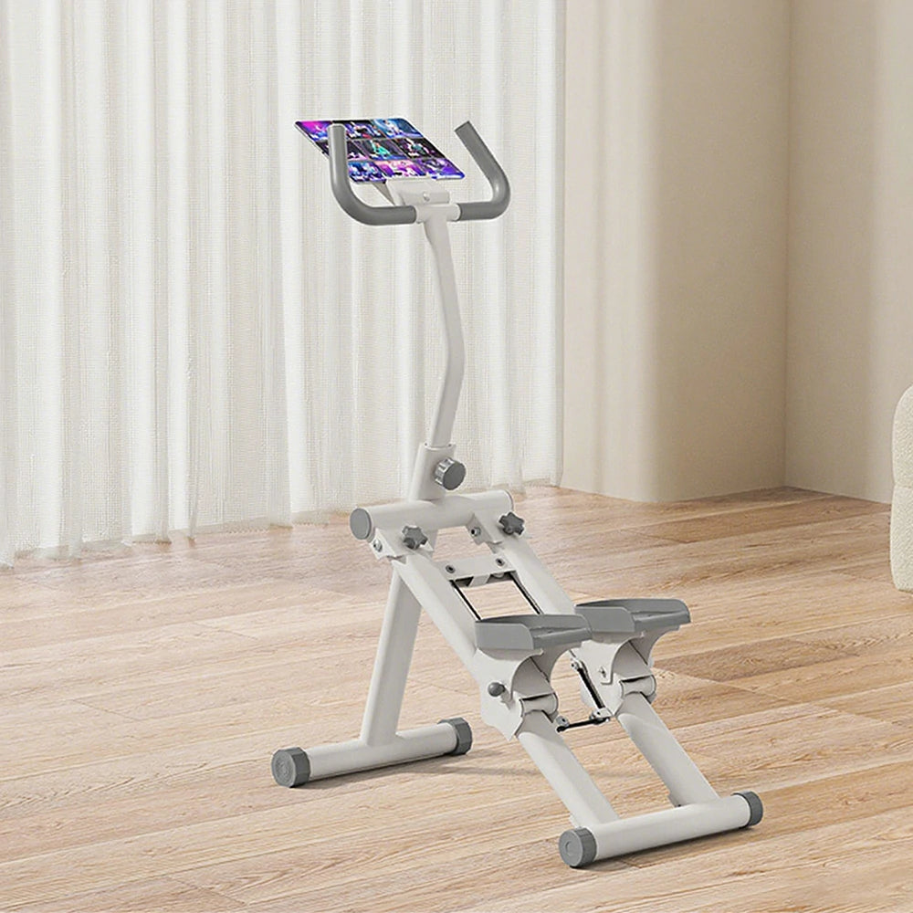 FITPRO Foldable Climber Elliptical - 90lb Adjustable Resistance, Silent Carbon Steel Frame, Compact Home Fitness Machine