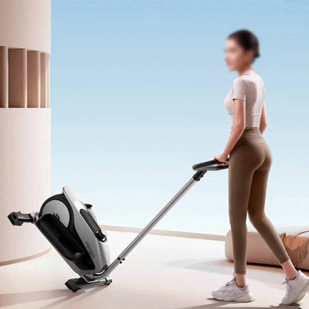 FITPRO Silent Elliptical Trainer - Low-Noise Operation, 16-Level Magnetic Resistance, Durable Steel Frame, Family-Friendly Design