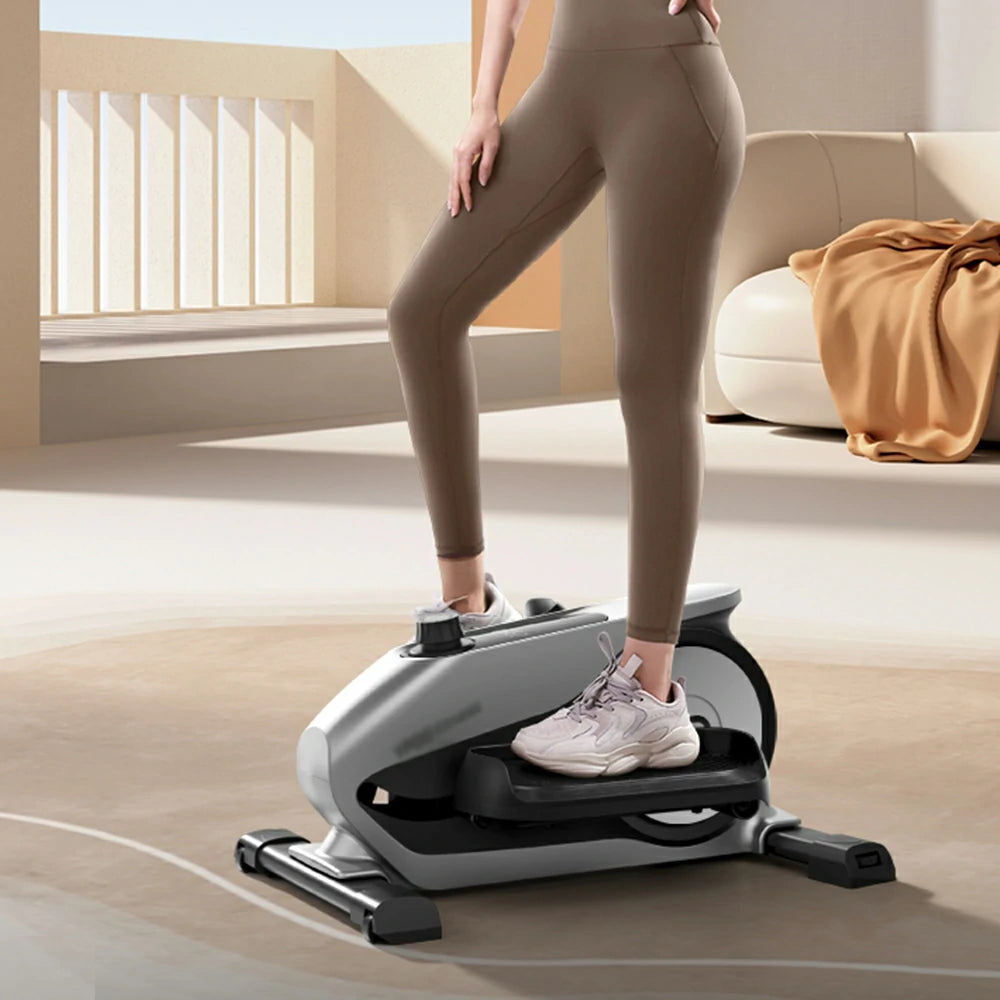FITPRO Silent Elliptical Trainer - Low-Noise Operation, 16-Level Magnetic Resistance, Durable Steel Frame, Family-Friendly Design