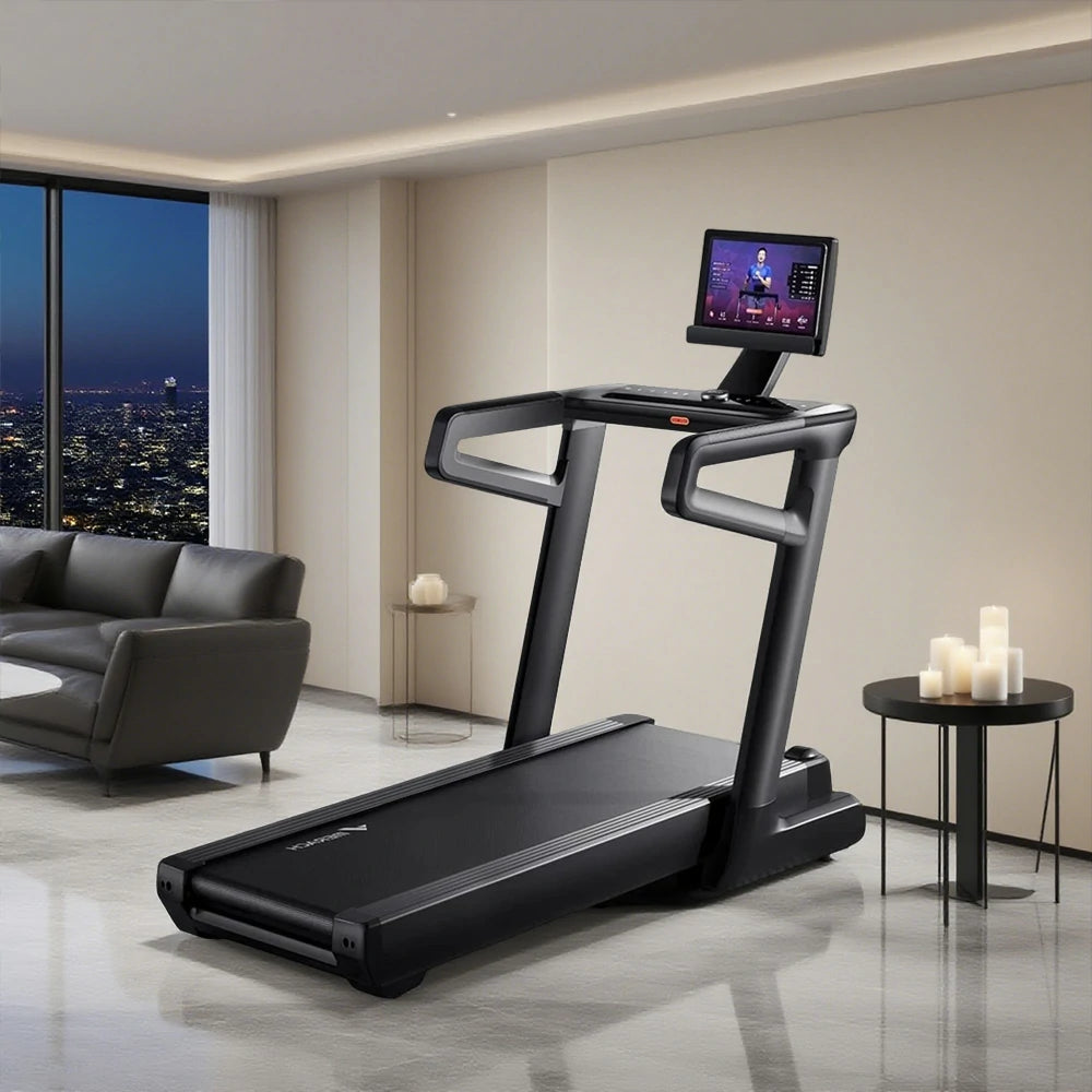 FITPRO Light-Commercial Treadmill - 5.0HP Motor, 25-Level Incline up to 12°, 150kg Max Load - Black