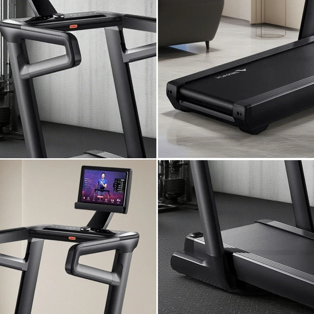 FITPRO Light-Commercial Treadmill - 5.0HP Motor, 25-Level Incline up to 12°, 150kg Max Load - Black