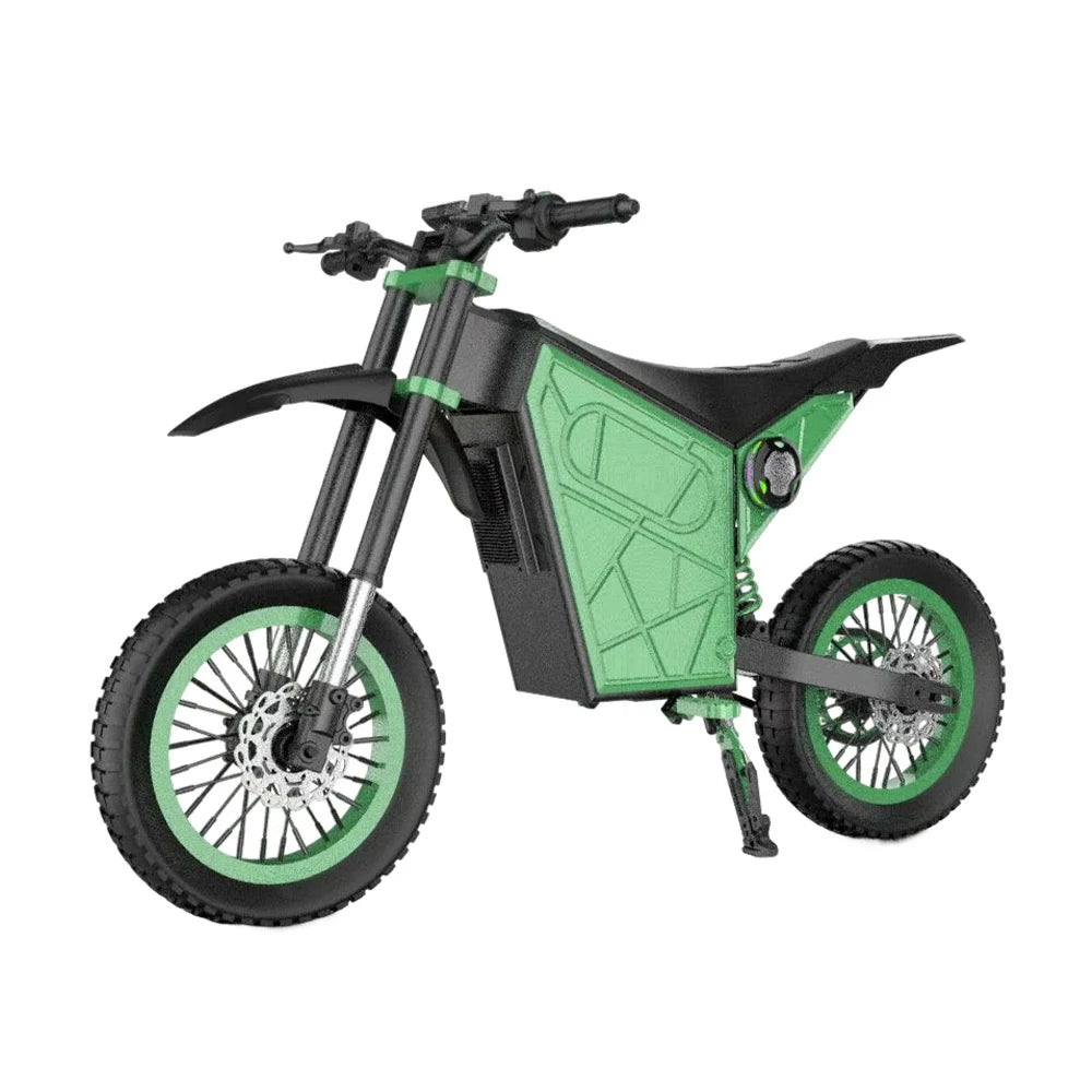 GLIDER Electric Scooter - 1500W Brushless Motor, 52V18 Lithium Battery, 60km/h Adjustable Speed, Dual Disc Brakes, 120kg Load Capacity, Side Safety Lights