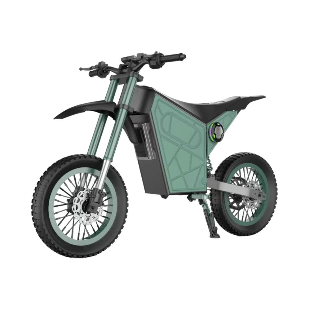 GLIDER 1500W 52V18 Lithium Battery Electric Scooter/Motorbike Cruise at 25km/h - Unlock 60km/h Speed, Dual Disc Brakes, 120kg Load