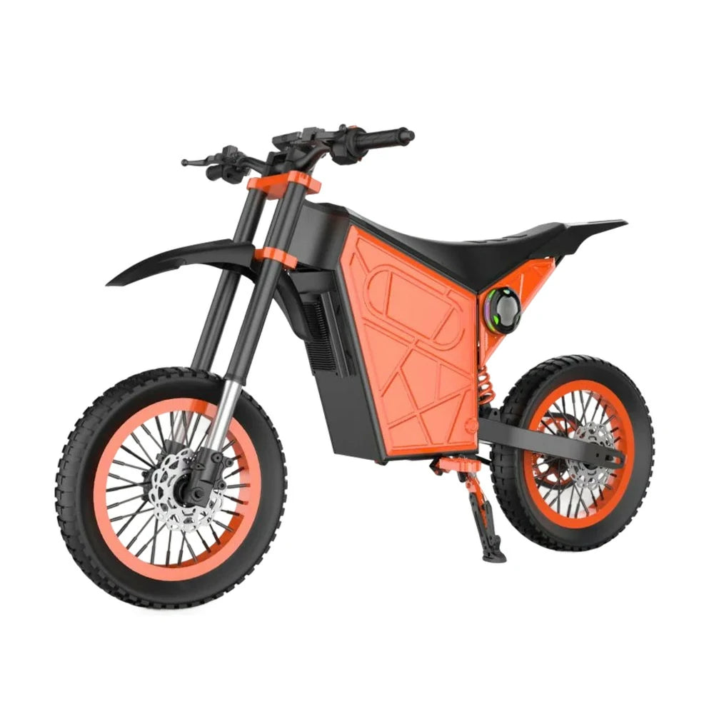 GLIDER Electric Scooter - 1500W Brushless Motor, 52V18 Lithium Battery, 60km/h Adjustable Speed, Dual Disc Brakes, 120kg Load Capacity, Side Safety Lights