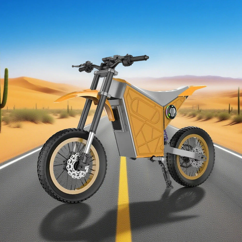 GLIDER Electric Scooter - 1500W Brushless Motor, 52V18 Lithium Battery, 60km/h Adjustable Speed, Dual Disc Brakes, 120kg Load Capacity, Side Safety Lights