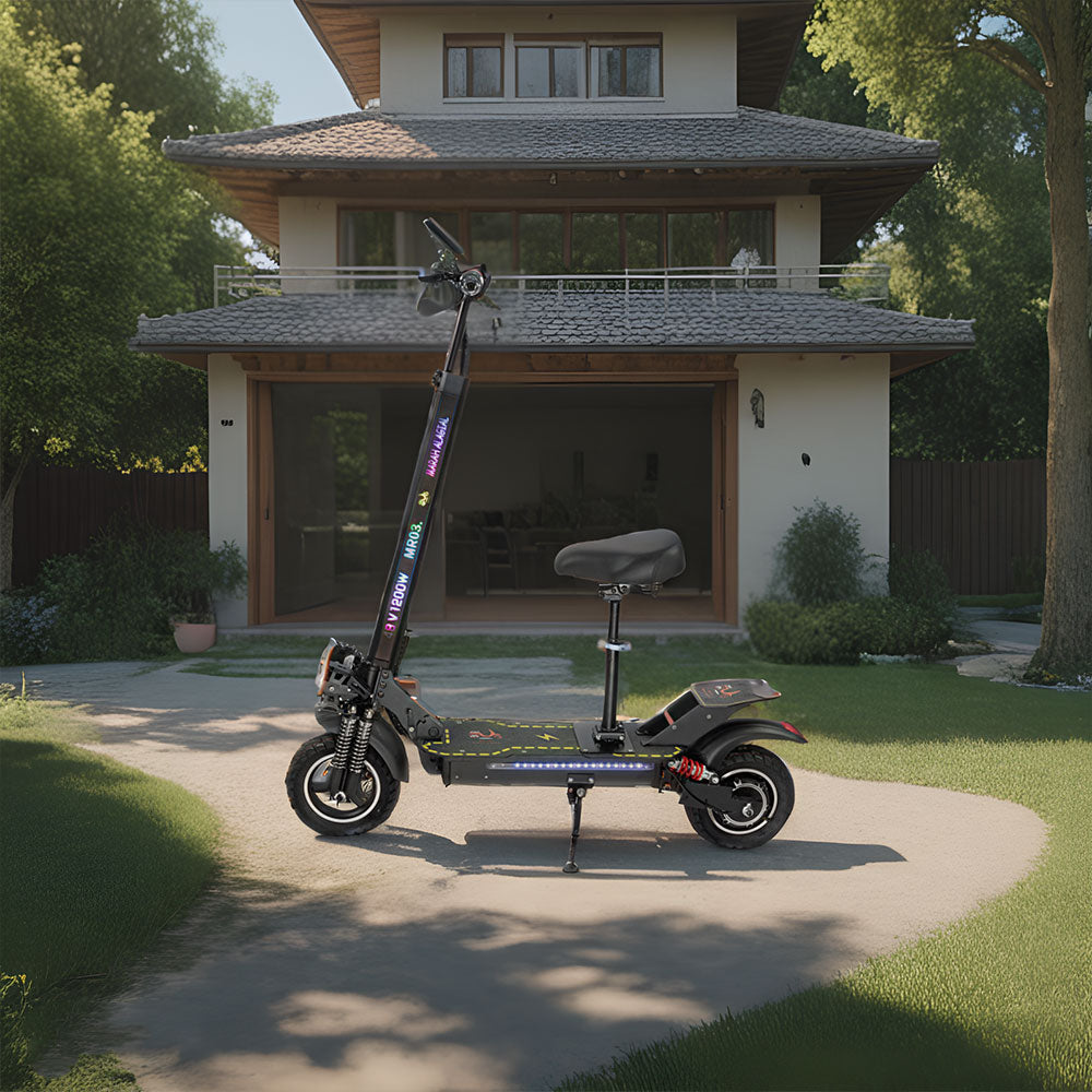 GLIDER YE 10 1200W Lithium Battery Portable Electric Scooter