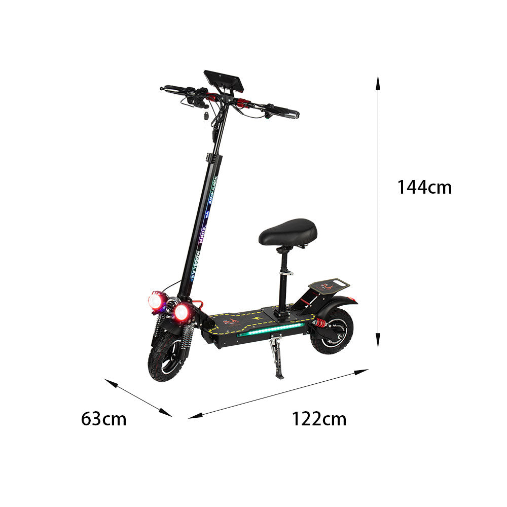 GLIDER YE 10 1200W Lithium Battery Portable Electric Scooter