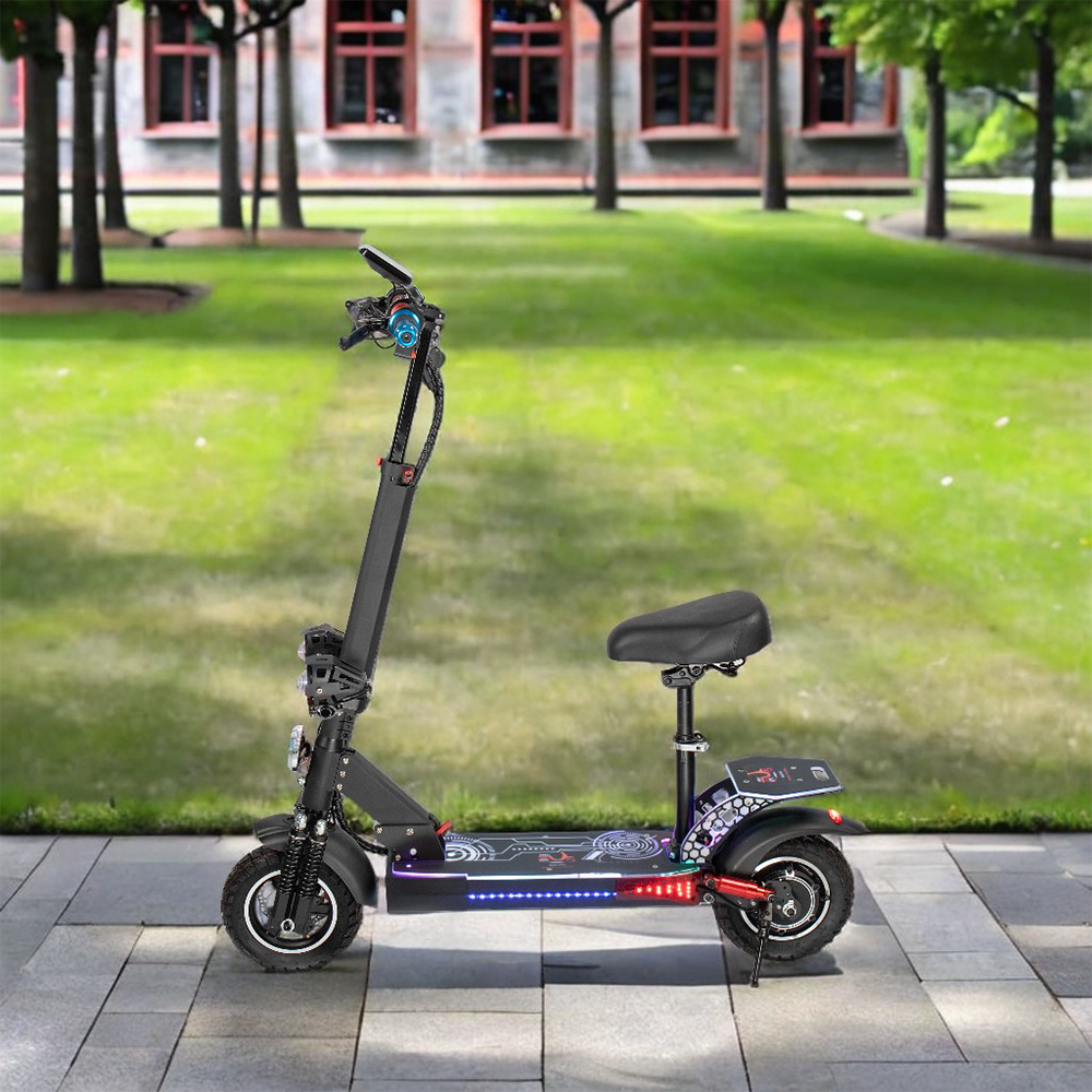 GLIDER YE 13 1200W Lithium Battery Portable Electric Scooter - Blue