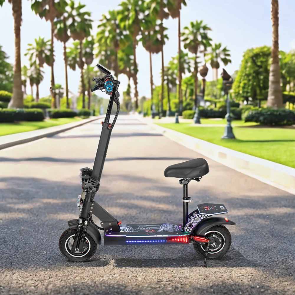 GLIDER YE 13 1200W Lithium Battery Portable Electric Scooter - Blue