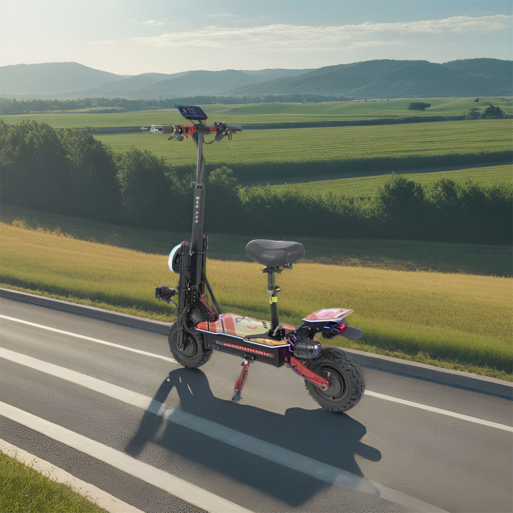 GLIDER YE 6MAX 2400W Lithium Battery Portable Electric Scooter