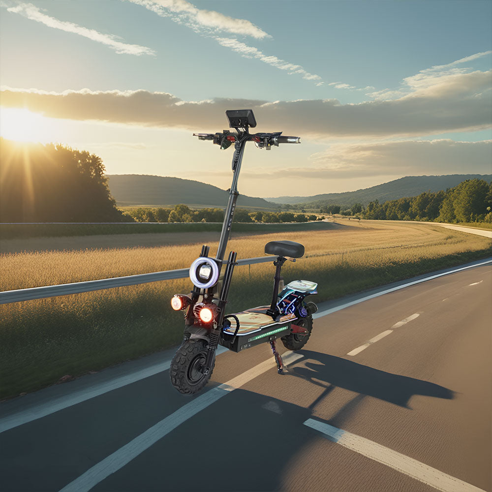 GLIDER YE 6MAX 2400W Lithium Battery Portable Electric Scooter